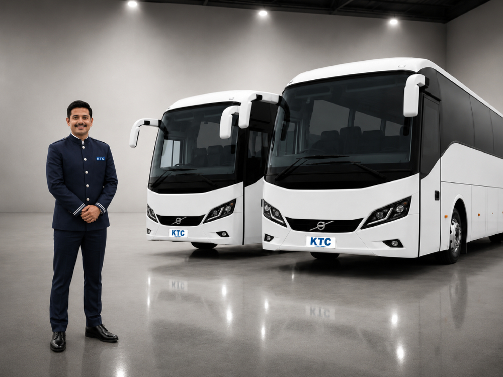 luxury bus rental company in india